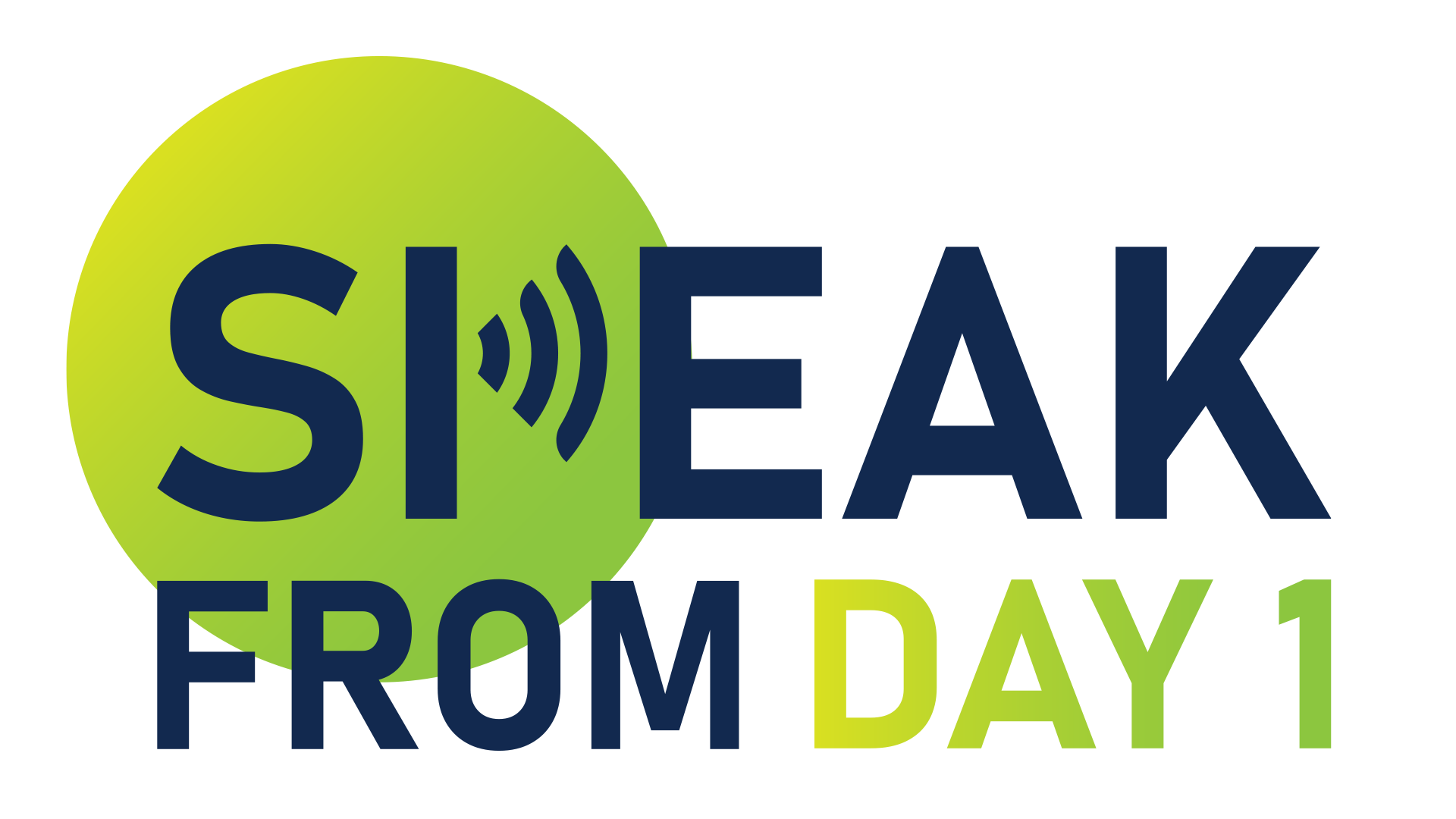 Speak from Day 1 Video Course Logo