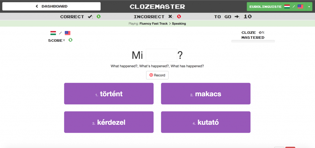 How to Say Love in Russian - Clozemaster
