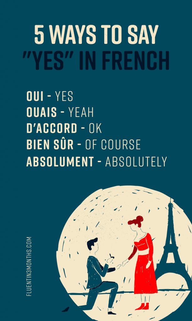 17 Ways To Say Yes In French