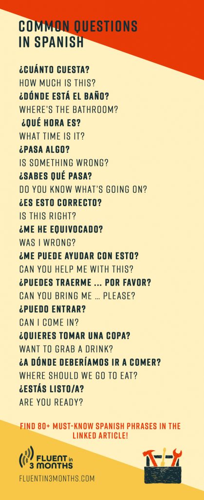 101 Common Spanish Phrases You Need To Know