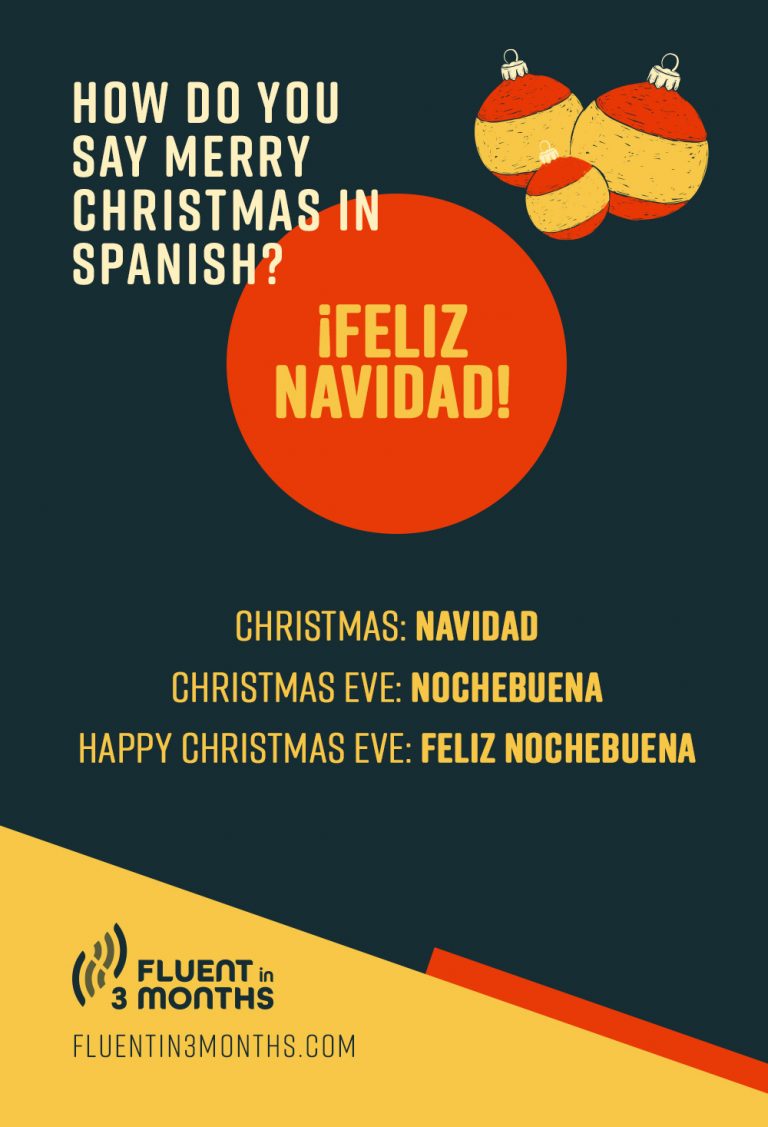 Merry Christmas in Spanish All the Spanish Holiday Vocab You Need for